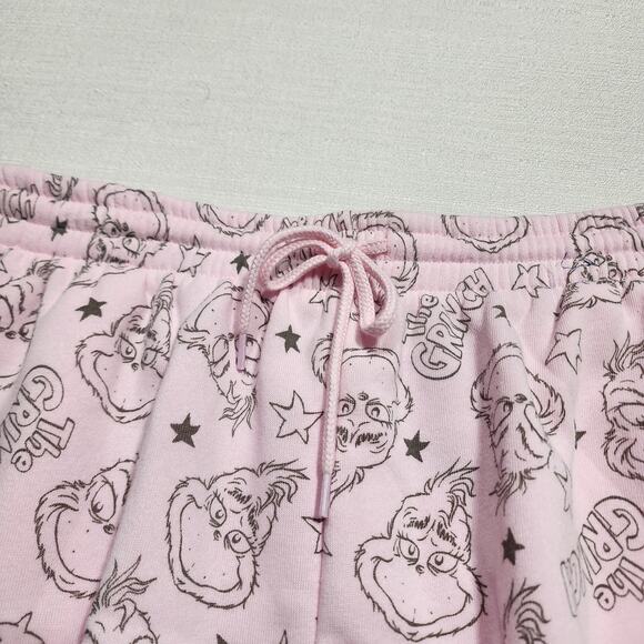 The grinch jogger shorts women's L - Picture 2 of 6